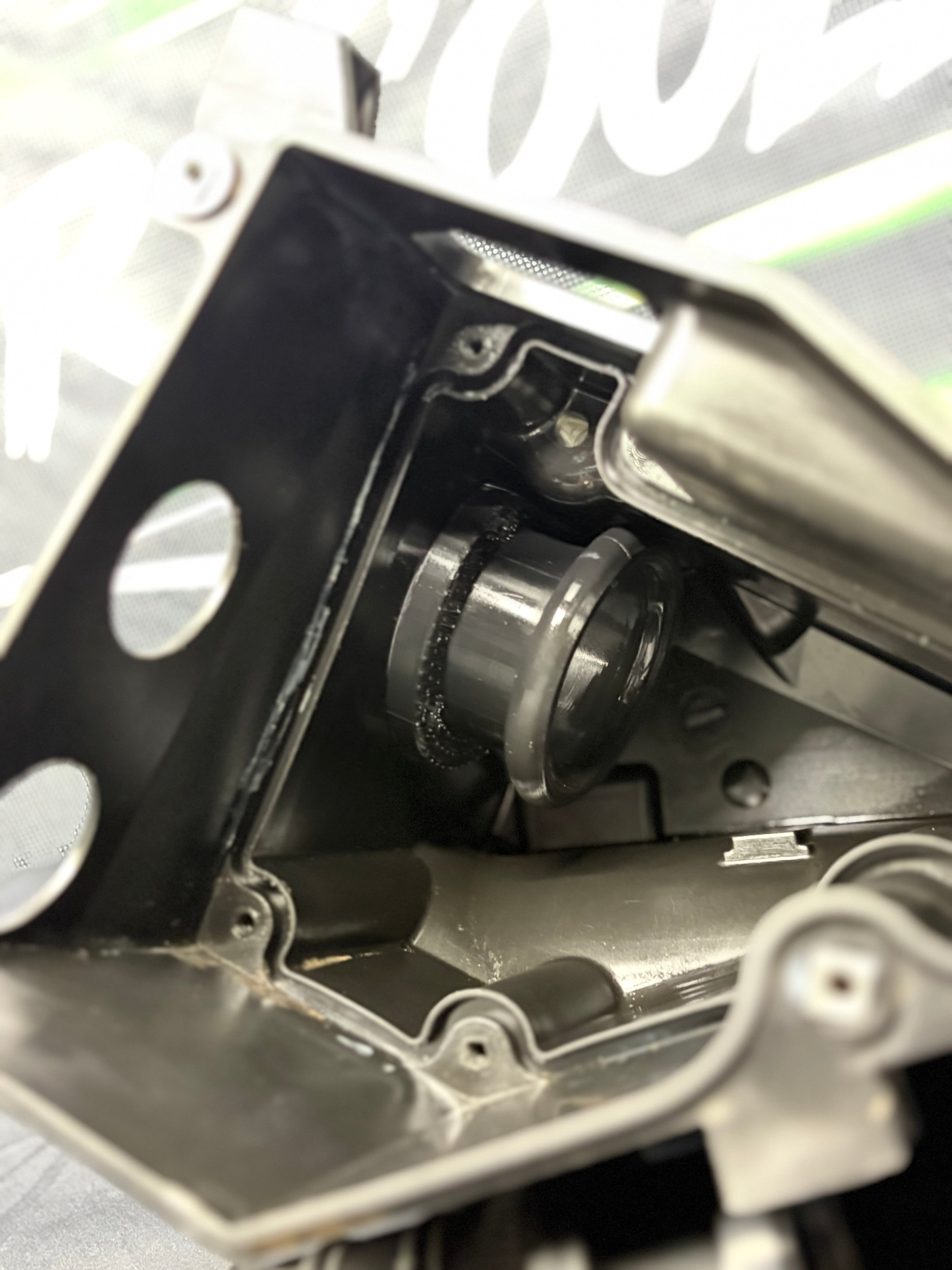 Klx 140 high flow air box tube/ velocity stack (Nibbi 28) only
