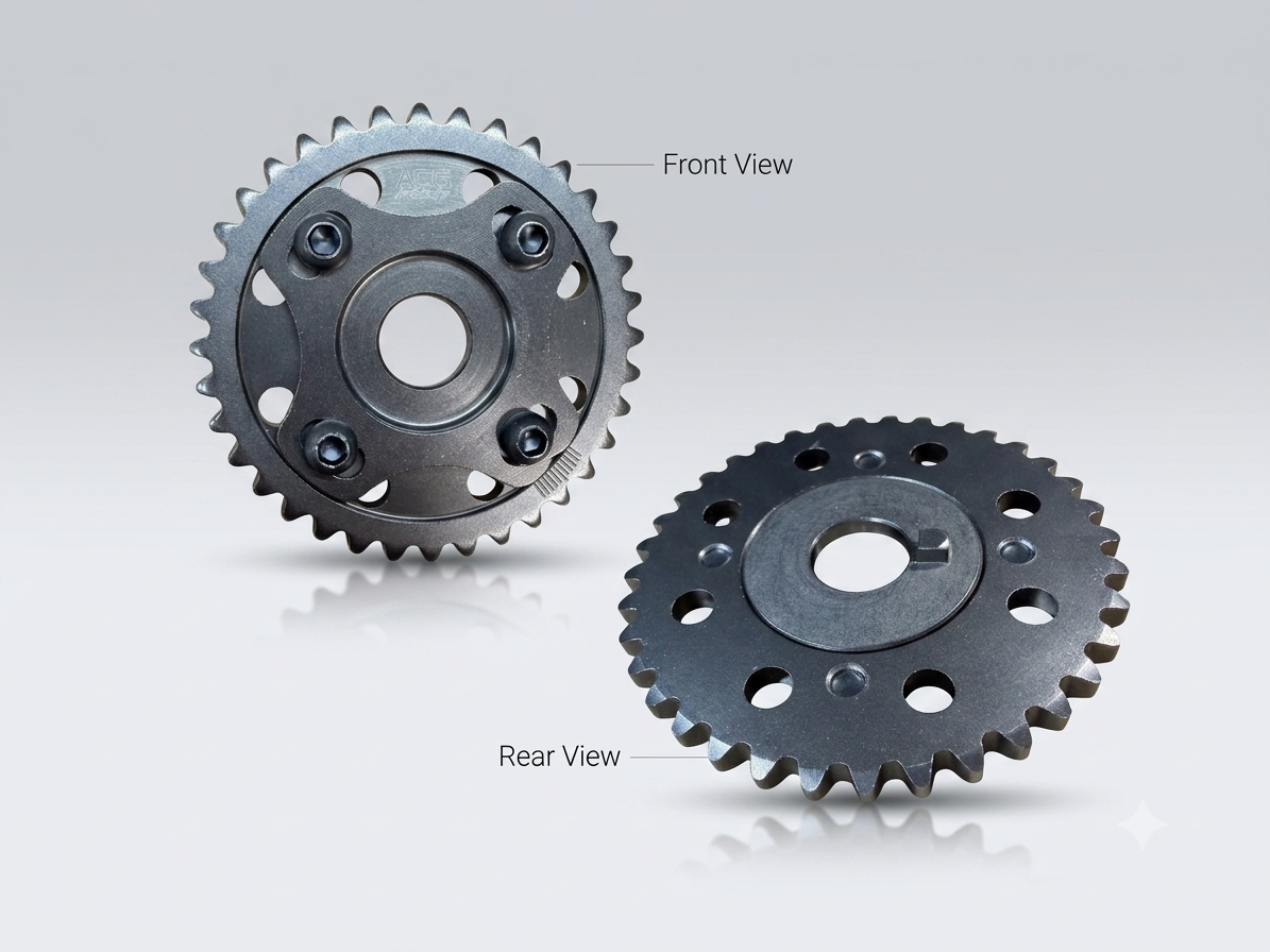 ACG adjustable timing gear